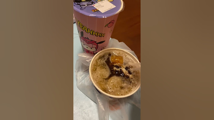 貼心老公下班幫我買地瓜芋圓紅豆豆花&綠茶