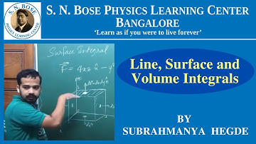 Line, Surface and Volume Integrals | CSIR-NET | GATE Physics | JEST | TIFR -GS | IIT-JAM | ED1.9