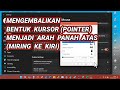 Mengembalikan Bentuk Pointer Menjadi Semula (Bentuk Arah Panah Ke Atas Miring Ke Kiri) di Windows 11