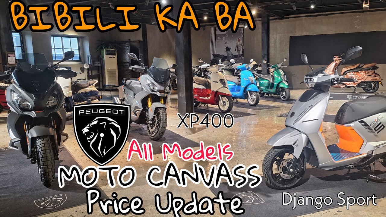 Kompletong Price Update  ng Peugeot Motorcycle all Models - Big Promo Discount,  30k Cash  Discount