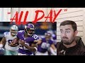 Rugby Fan Reacts to ADRIAN PETERSON "All Day" Career Highlights!
