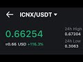 #cryptobanter mentioned $ICNX #iconx token! IconX pumped 90% plus in 24 hours #Cryptogaming tokens