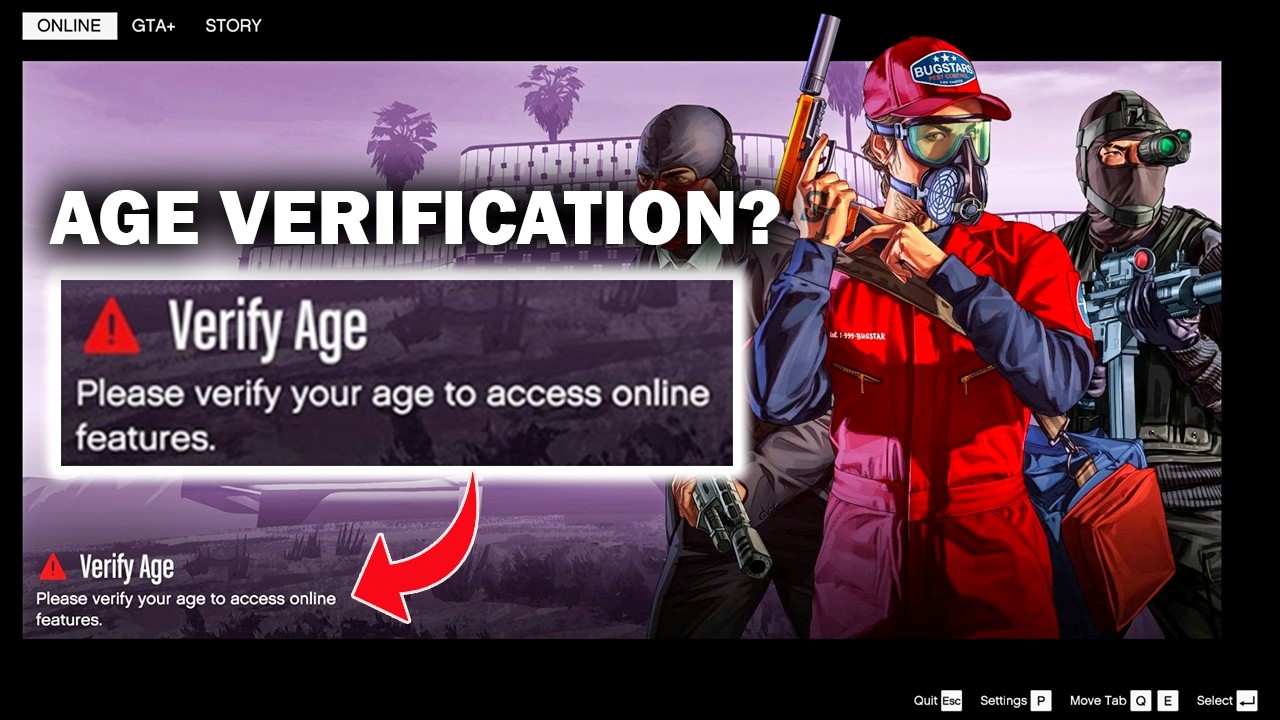 GTA Online Age Verification Update – What Players Need To Know