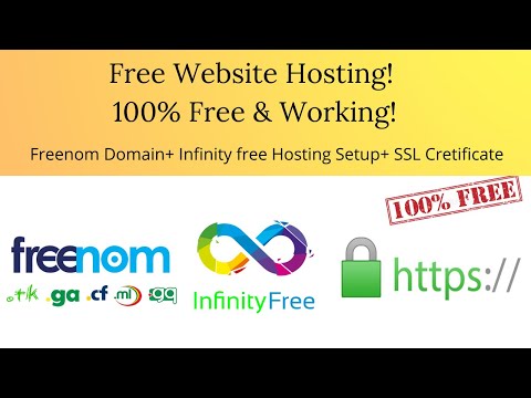 Freenom Domain, Free hosting, configure domain (infinity free) and ssl certificate