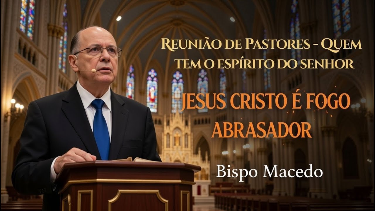 Reunião de Pastores - Quem tem o Espírito do Senhor Jesus Cristo é fogo abrasador |Bispo Macedo 20