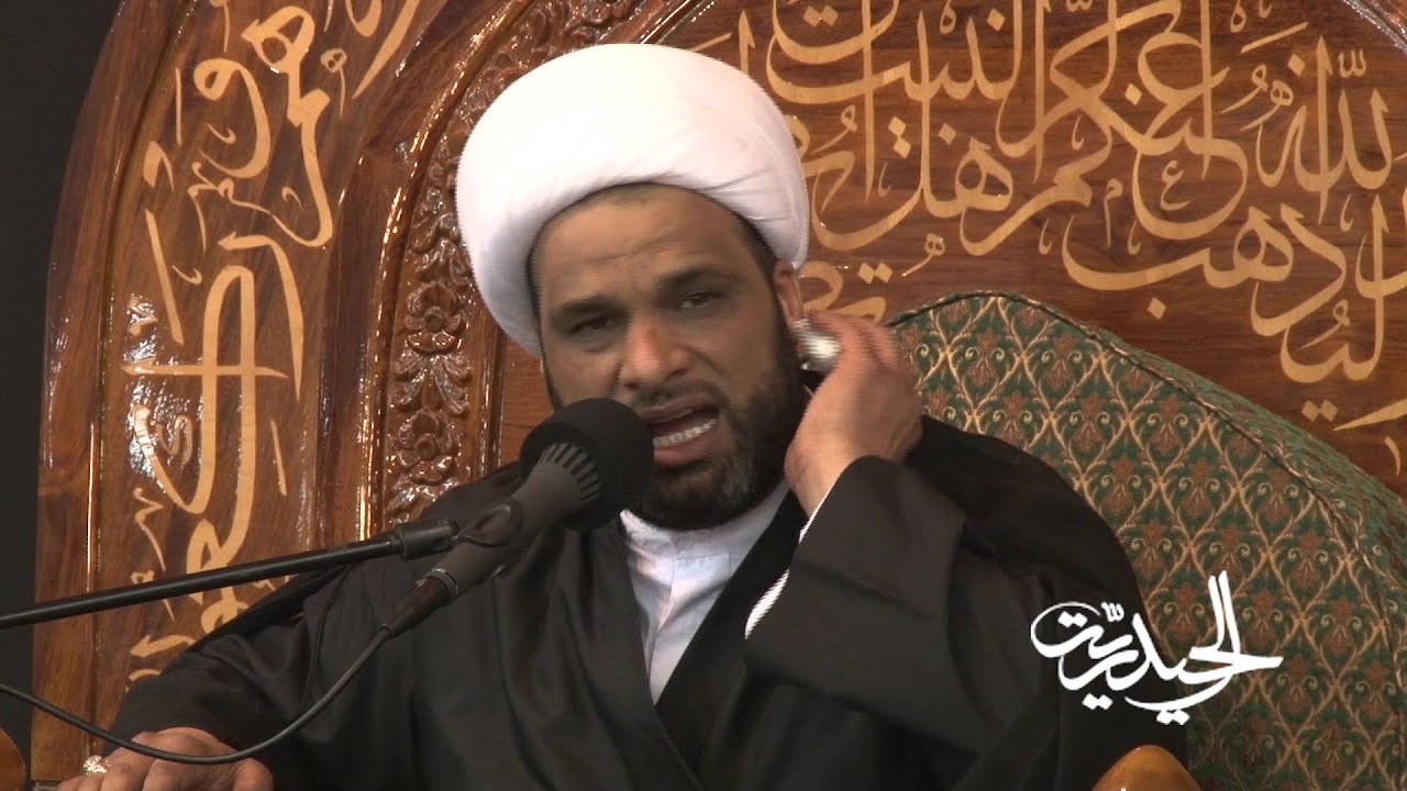 الشيخ عبد الله الدجيلي - ليلة 1 محرم 1437 هـ - حسينية النجف الأشرف - مشهد المقدسة