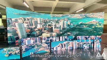 Custom led screens can be made in a wide variety of shapes#leddisplay #ledscreen #leddisplayscreen