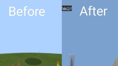 How to fix invisible hud in mcpe