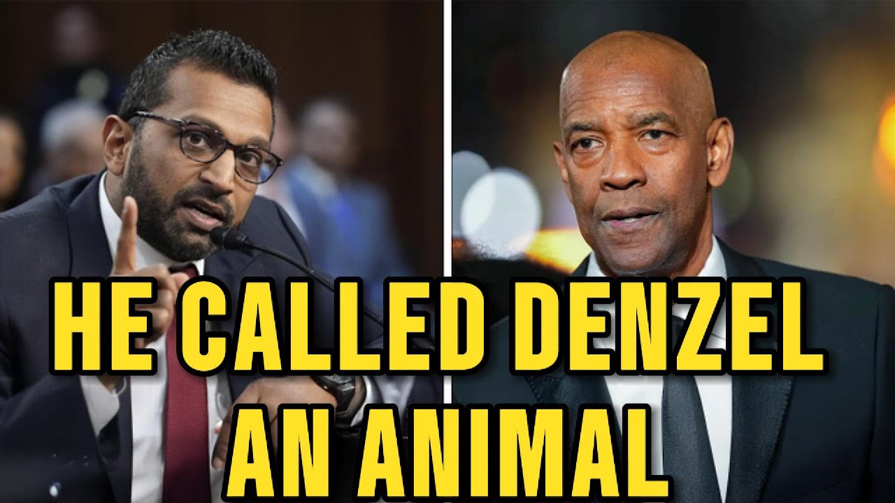 Denzel Washington Silences Kash Patel With One Line — The Congressional Moment That Shook America