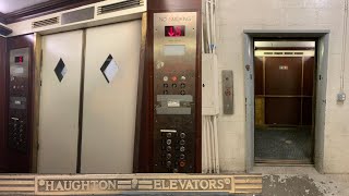 AMAZING OLD HAUGHTON Modded Elevator w/ an EPIC MOTOR @ SingerCT (Building 2) - Bridgeport, CT