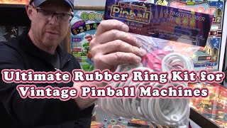 London Pinball ULTIMATE RUBBER RING KIT for vintage pinball machines