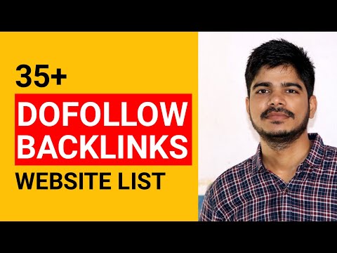 35+ High DA PA Dofollow Backlink Sites List - Profile Create Site Backlinks High Quality 2020