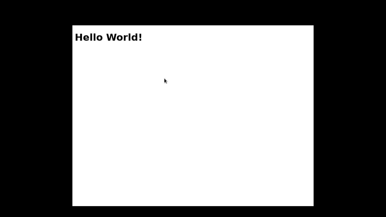 How to create an Operating System using HTML - YouTube