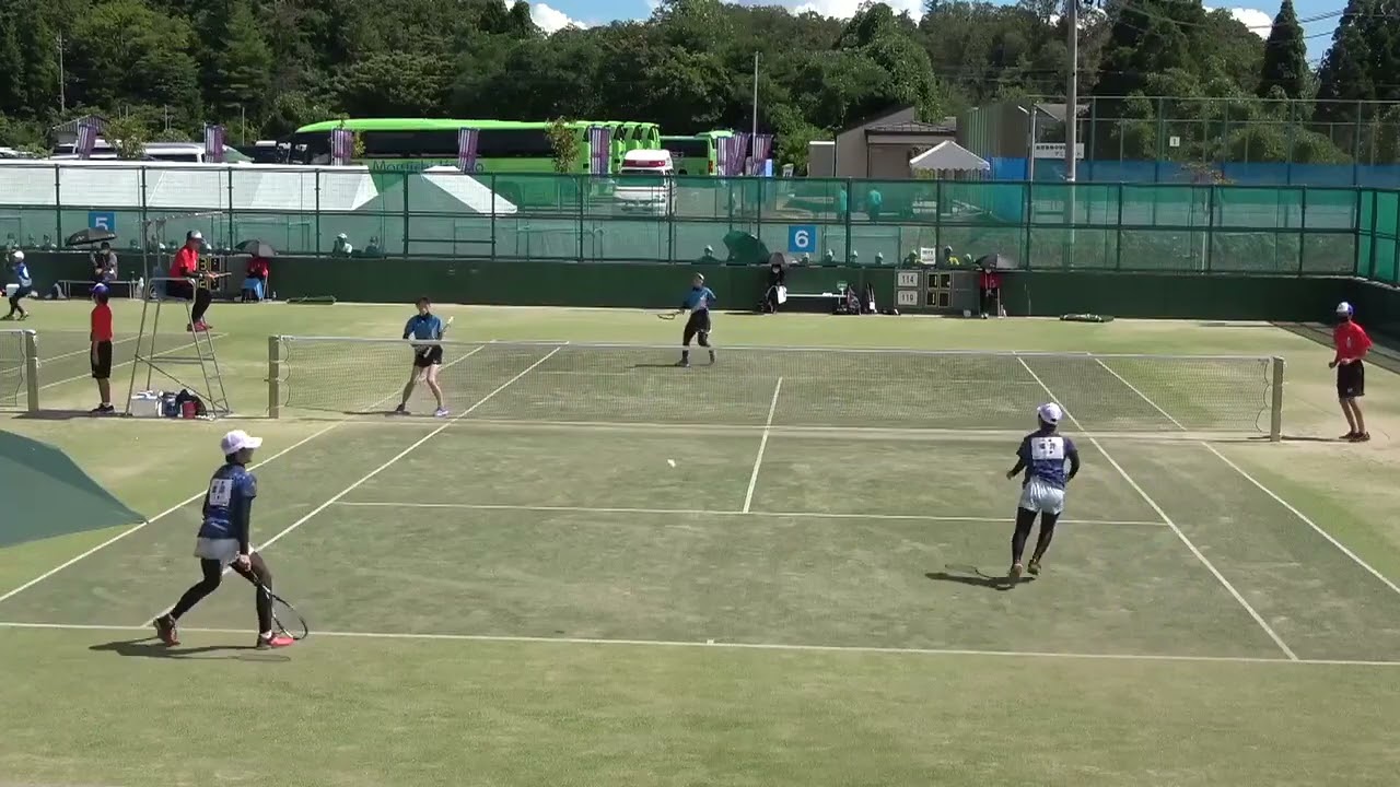 2021年IH ソフトテニス 女子個人4回戦 澤井萌々子・浪岡成美 三重(三重) vs 及川咲空・紺野未実 東北(宮城)