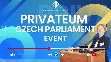 Privateum Global Demo: CEO Unveils Revolutionary Fintech Platform at Czech Parliament