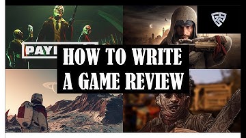 How To Write A Game Review (Tutorial) #gaming