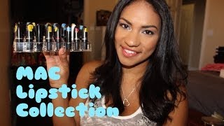 My MAC Lipstick Collection | Swatched Out