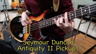 Seymour Duncan Antiquity Ⅱ Jazz Bass Pickups with Fujigen NCJB-10R
