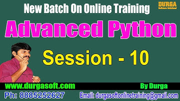 Advanced Python || Nested Classes & Nested Methods || by Durga On 20-07-2018