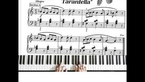 Bastien piano basic Level 2: Tarantella