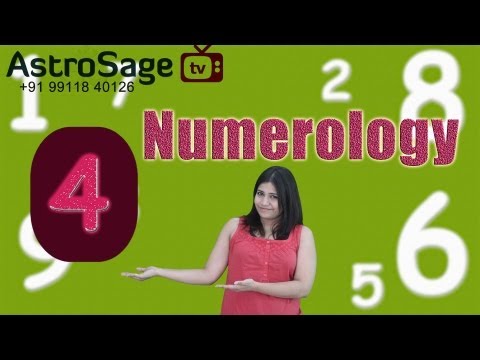 Numerology Number 4 & You