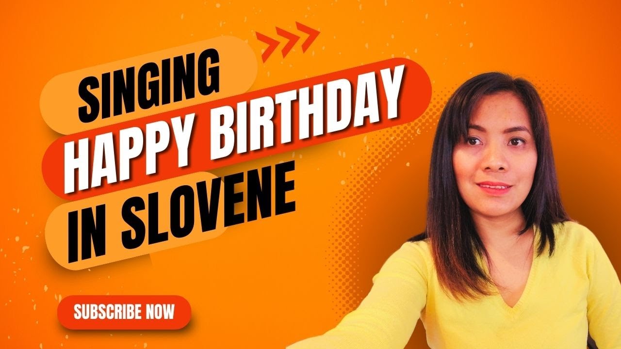 Trying To Sing Happy Birthday In Slovene / Learn Slovene Through Singing