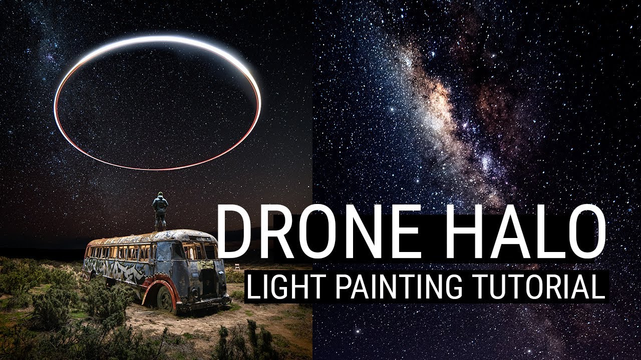 Drone Light Painting: Illuminating Artistry from Above
