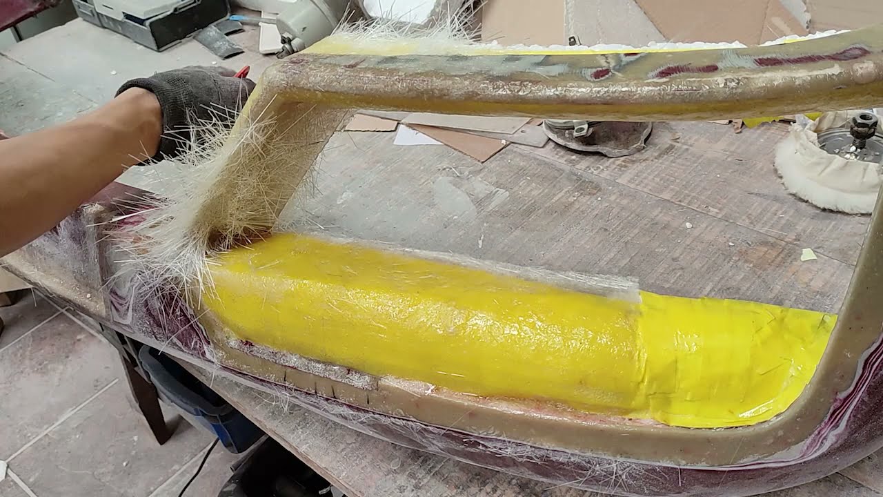 modificar o parachoque de fibra