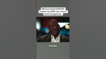 MJ is not a fan of load management‼️ 🎥: NBA on NBC/YouTube #nba #basketball #michaeljordan