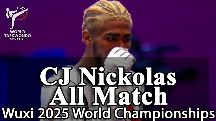 CJ Nickolas -80kg FULL FIGHT at the Wuxi World Championships 2025