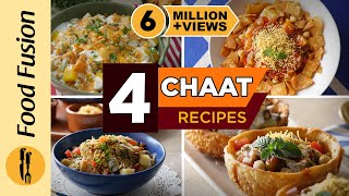 4 Special Chaat Recipes  Ramadan Special By Food Fusion