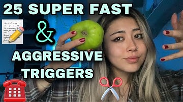 25 SUPER FAST & AGGRESSIVE TRIGGERS// CHAOTIC, UNPREDICTABLE (500 subscribers special🥰👨‍👩‍👧‍👦)