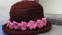 Cara Merajut Topi Bayi Perempuan Usia 3   6 Tahun - Durasi: 26.11. 