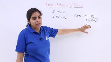 Class 12th – Vector Form of Angle Between Two Planes | Three Dimensional Geometry | Tutorials Point