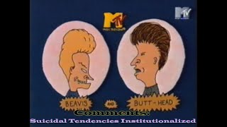 Vignette de la vidéo "90s Throwback: Beavis and Butt-Head reacts to Suicidal Tendencies -  Institutionalized [1983]"