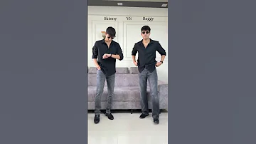 Skinny Vs Baggy Jeans Fashion Formal Shorts 