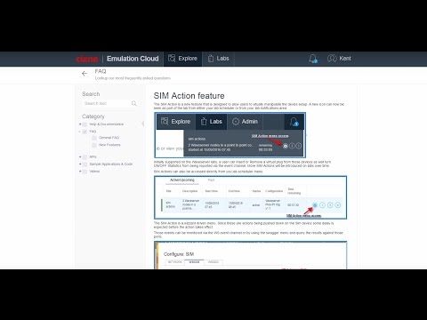 Ciena Emulation Cloud overview demonstration