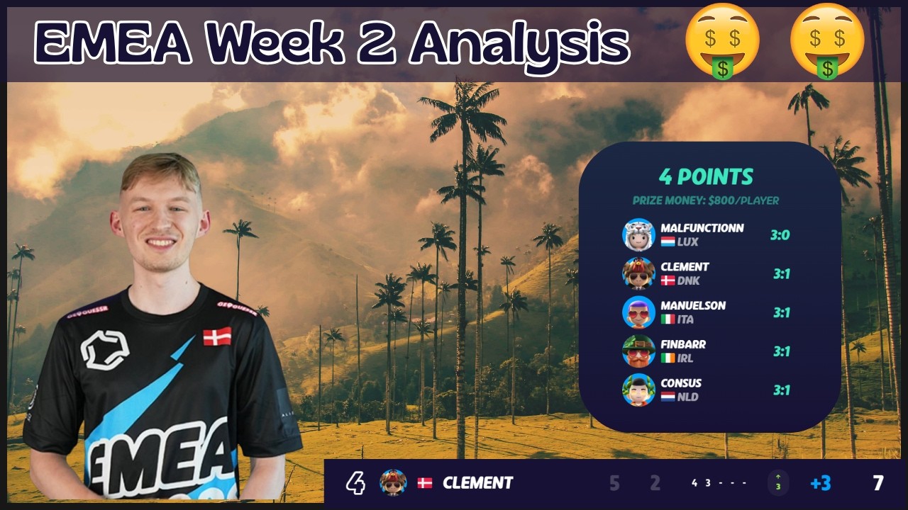 Reacting to my games from week 2 of the Geoguessr World League