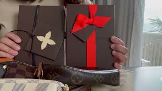 Louis Vuitton Mini Pochette Accessoires In Damier Ebene Unboxing