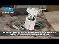 How to Replace Fuel Pump Module Assembly 2008-2020 Dodge Grand Caravan