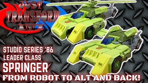 JUST TRANSFORM IT!: Studio Series 