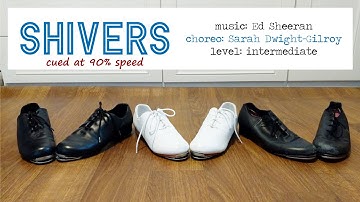 Shivers clogging dance cued at 90% speed