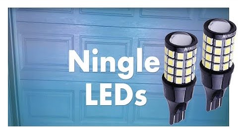 NINGLE 921 LED Reverse Light Bulbs 2000 Lumens! Error free!!
