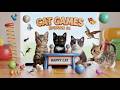 Cat Games | Top Funny Cat TV Collection Episode 01 | 3 HOURS 🐝🐞🦋🦎🦜🧵