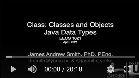 1021 Class Object Oriented Programming: DataTypes