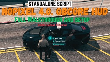 NO PIXEL 4.0 INSPIRED QB TARGET FREE | FiveM Roleplay Scripts | FiveM Tutorial | 2024