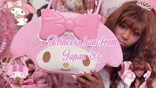 Princess gyaru haul from Japan !!! ( mostly my melody) 𝜗𝜚