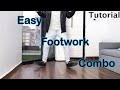 Simple Footwork Combo | Shuffle Dance Tutorial 2021