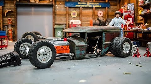 New RC Rat Rod Build, Part 3, Chassis & Suspension, Fabrication