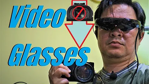 Electronic View Finder (EVF) Solution, Video Glasses for Sigma fp, and Sony FX3